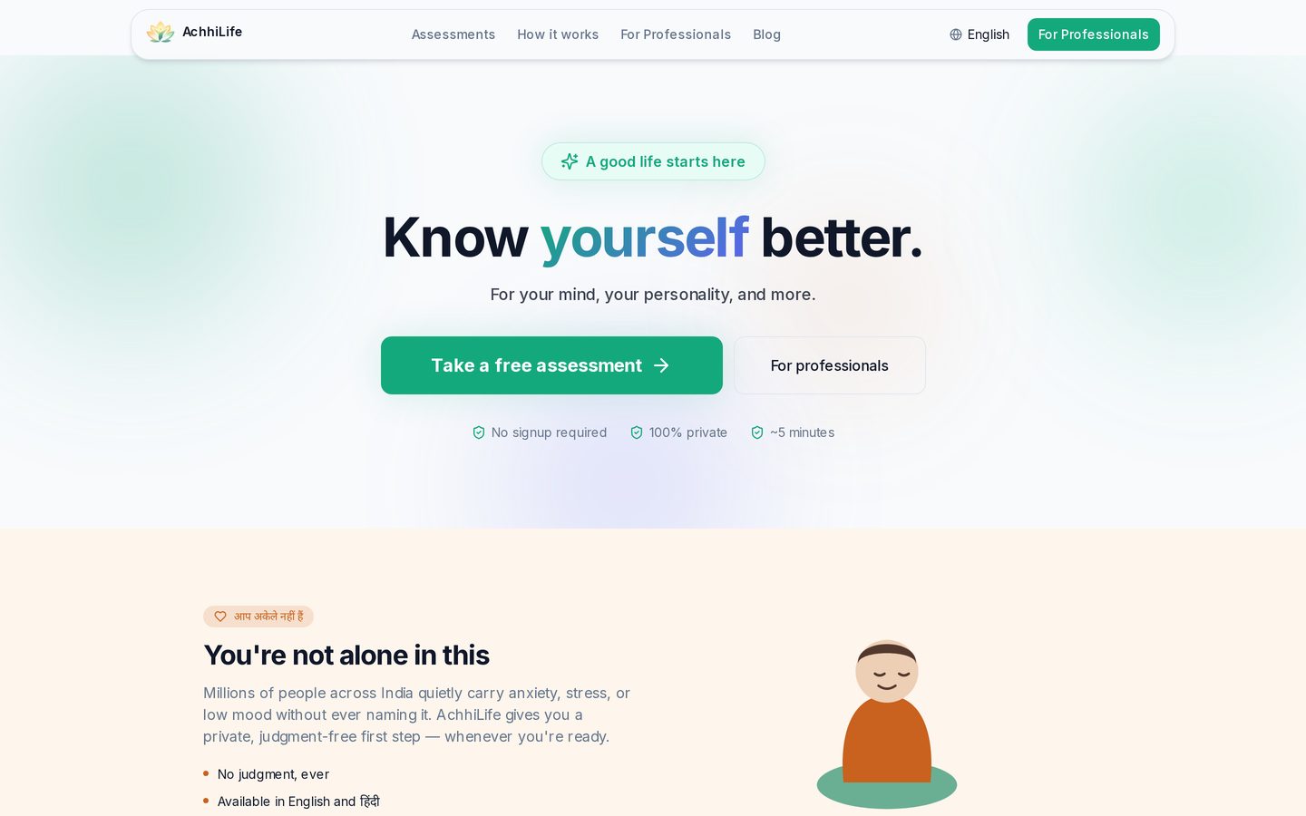 AchhiLife homepage